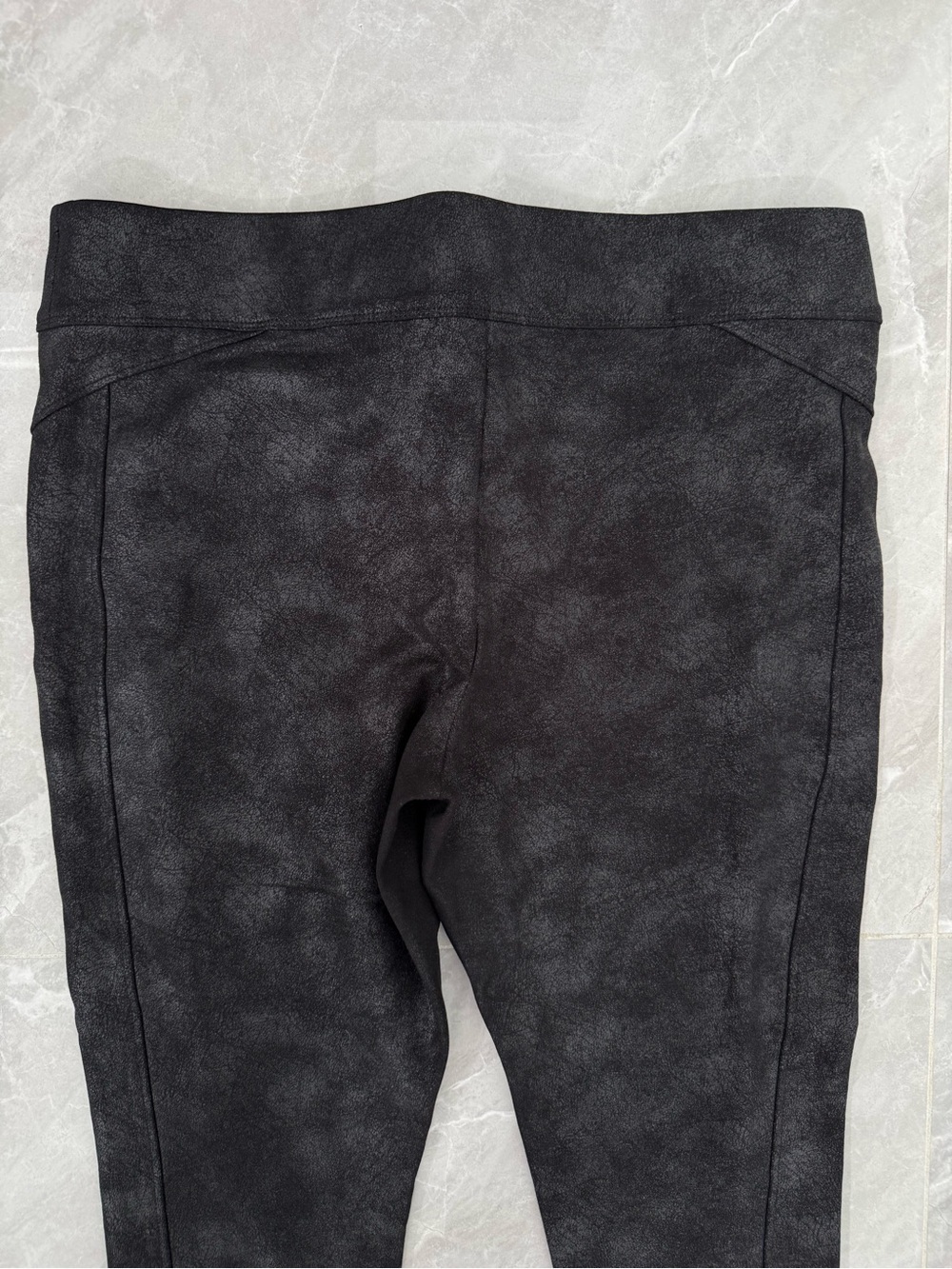 Women’s Democracy Glider Leggings Black Snake Print Edgy Gothic Grunge Emo XL - Picture 8 of 14